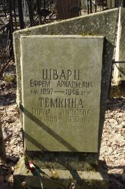 Шварц Ефрем Аркадьевич, Москва, Востряковское кладбище